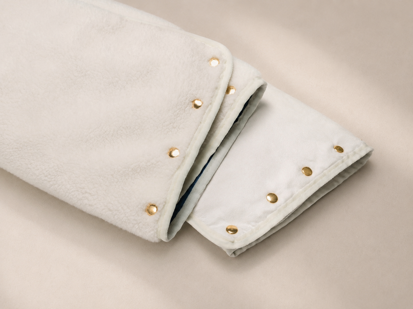 Mia Mor Everyday Pair flat lay — tote and wristlet styled together with seasonal linings